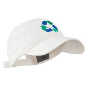 Environment Friendly Recycle Logo Embroidered Cap