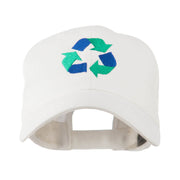 Environment Friendly Recycle Logo Embroidered Cap