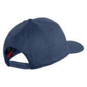 1st Infantry Division The Big Red One Patched Solid Cotton Twill Pro Style Cap - Navy OSFM