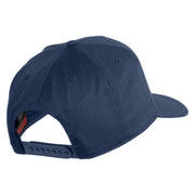 Combat Engineer Vietnam Patched Solid Cotton Twill 5 Panel Prostyle Snap Cap - Navy OSFM