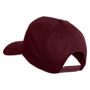 Combat Engineer Vietnam Patched Solid Cotton Twill 5 Panel Prostyle Snap Cap - Maroon OSFM