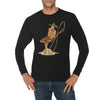 Mariachi Lasso Graphic Long Sleeve Crewneck Tee