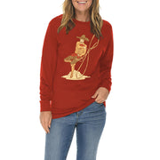 Mariachi Lasso Graphic Long Sleeve Crewneck Tee