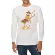 Mariachi Lasso Graphic Long Sleeve Crewneck Tee