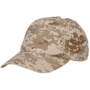 Enzyme Washed Camo Cap