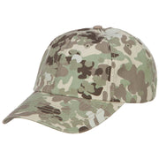 Enzyme Washed Camo Cap