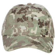 Enzyme Washed Camo Cap