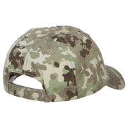 Enzyme Washed Camo Cap