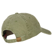 US Army Logo Embroidered Washed Cotton Twill Cap