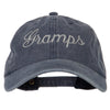 Gramps Embroidered Washed Cotton Twill Cap