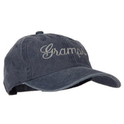 Gramps Embroidered Washed Cotton Twill Cap