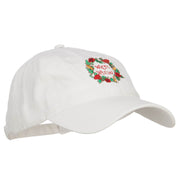 Warm Wishes Embroidered Washed Cap