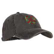 Warm Wishes Embroidered Washed Cap