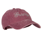 Gramps Embroidered Washed Cotton Twill Cap