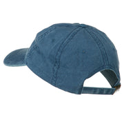 Black Bear Embroidered Washed Cap