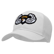 Airborne Eagle Wings Small Patched Cotton Mesh Cap