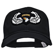 Airborne Eagle Wings Small Patched Cotton Mesh Cap