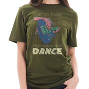 Bass Makes Them Dance Graphic Design Deluxe Jersey T-Shirt