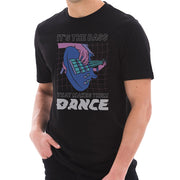 Bass Makes Them Dance Graphic Design Deluxe Jersey T-Shirt