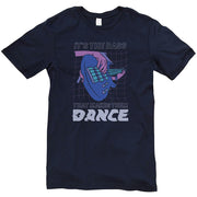 Bass Makes Them Dance Graphic Design Deluxe Jersey T-Shirt