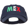 Mexico MEX Flag Embroidered Low Profile Cap