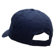 Girl With Skates Embroidered Low Profile Dyed Cotton Twill Cap