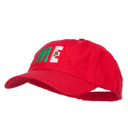 Mexico MEX Flag Embroidered Low Profile Cap