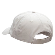 Girl With Skates Embroidered Low Profile Dyed Cotton Twill Cap