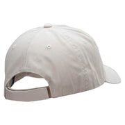 Girl With Skates Embroidered Low Profile Dyed Cotton Twill Cap