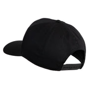 9th Infantry Division Old Reliables Patched Solid Cotton Twill Pro Style Cap - Black OSFM