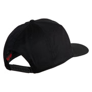 9th Infantry Division Old Reliables Patched Solid Cotton Twill Pro Style Cap - Black OSFM