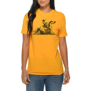 Mexican Cowboy Graphic Design Deluxe Jersey T-Shirt