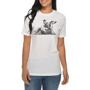 Mexican Cowboy Graphic Design Deluxe Jersey T-Shirt