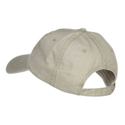 Easter Chocolate Bunny Embroidered Washed Cap