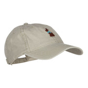 Easter Chocolate Bunny Embroidered Washed Cap