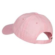 Easter Chocolate Bunny Embroidered Washed Cap