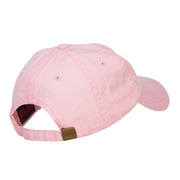 Easter Chocolate Bunny Embroidered Washed Cap