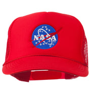 NASA Insignia Embroidered Youth Foam Mesh Cap