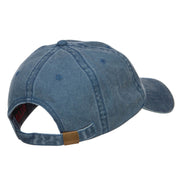 Easter Chocolate Bunny Embroidered Washed Cap