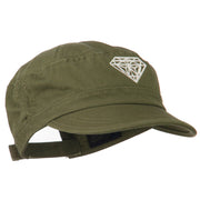 Diamond Embroidered Enzyme Army Cap