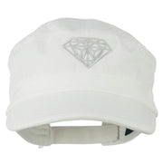 Diamond Embroidered Enzyme Army Cap