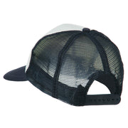 Yin Yang Embroidered Foam Mesh Cap