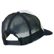 Yin Yang Embroidered Foam Mesh Cap