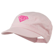 Diamond Embroidered Enzyme Army Cap