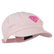 Diamond Embroidered Enzyme Army Cap