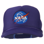 NASA Insignia Embroidered Youth Foam Mesh Cap