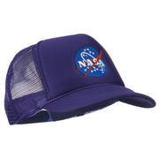 NASA Insignia Embroidered Youth Foam Mesh Cap