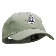 Mother Panda Embroidered New Low Profile Organic Cotton Cap