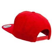 Colorado Mountains Logo Embroidered Wool Blend Prostyle Snapback - Red OSFM