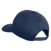 11th Airborne Division Patched Solid Cotton Twill Pro Style Cap - Navy OSFM